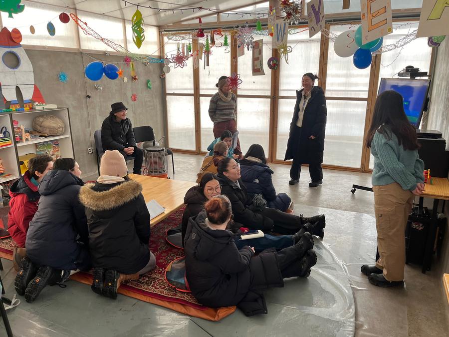 Students from MIT and the National University of Mongolia visiting with the Ulaanbaatar-based NGO, GerHub, to learn about energy and air pollution issues in the ger districts, as well as their approach to community engagement.