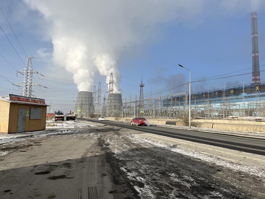 Visit to Ulaanbaatar's main combined heat and power plant.